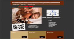 Desktop Screenshot of amemassageschool.com